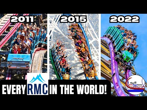 Every Rocky Mountain Construction Roller Coaster in the World! (2024 Edition)