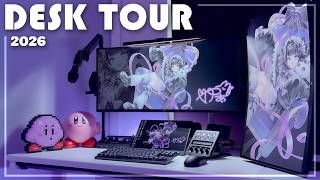 【2026年版】現役VTuberの実用性重視モノトーンデスクツアー