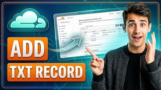 How to add TXT record in Cloudflare DNS (Easiest Way)(2026 Guide)