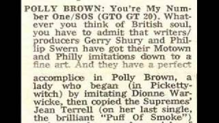 polly brown - you're my number one.