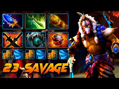 T1.23savage Juggernaut Blade Master - Dota 2 Pro Gameplay [Watch & Learn]