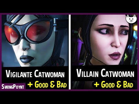 ALL CATWOMAN OUTCOMES - Vigilante Vs Villain - Telltale Batman The Enemy Within Episode 5 Choices