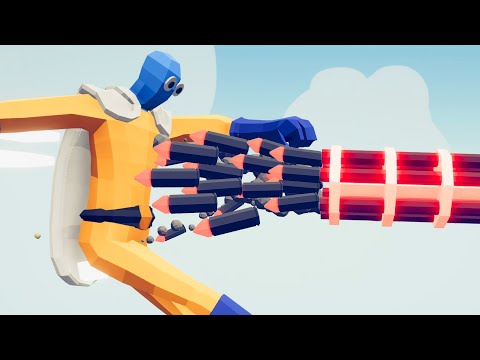 MISSILE MINIGUN vs EVERY UNIT - TABS Totally Accurate Battle Simulator