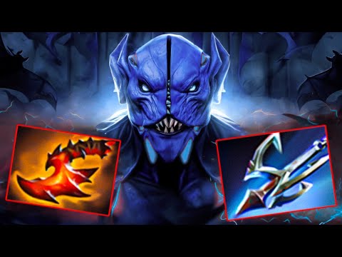 Insane Offlane Night Stalker 32Kills Overwhelming Blink + Harpoon Hit like a truck🔥