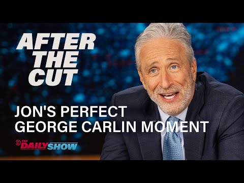 Jon Stewart's Favorite Moment with His Comedy Hero George Carlin - After The Cut | The Daily Show