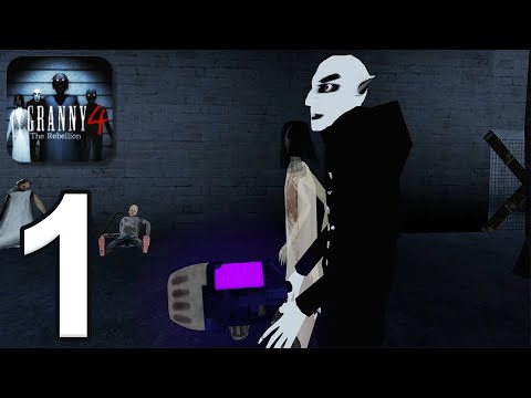 Granny 4: The Rebellion (Unofficial) - Gameplay Walkthrough Part 1 - Basement Escape (Android)