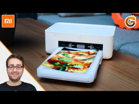 Xiaomi Mijia Foto Drucker Fotos Bequem Zu Hause Drucken