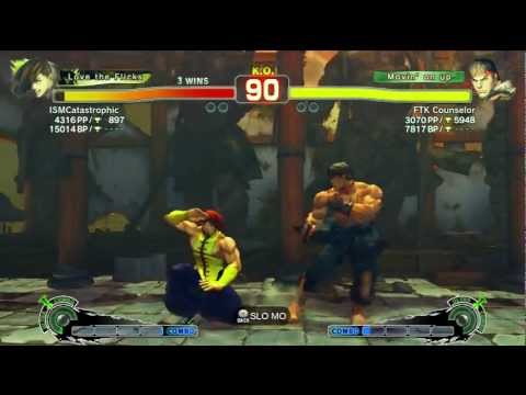 SSF4 AE 2012 - ISMCatastropic (Yang) Vs KaizenMaster (Ryu) - Casuals