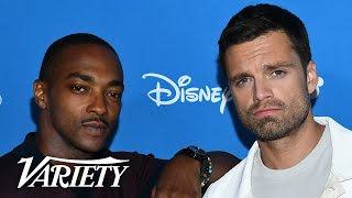 Энтони Маки и Себастиан Стэн говорят о сериале "Сокол и Зимний Солдат"