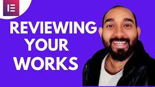 Reviewing Your Elementor Web Page Projects | WordPress Beginner to Advanced Course