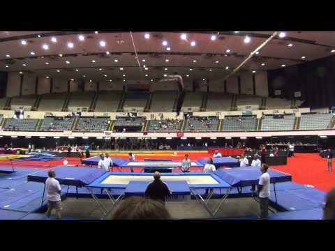 Robert Vargas - Trampoline Finals - 2012 U.S. Elite Championships - Juniors