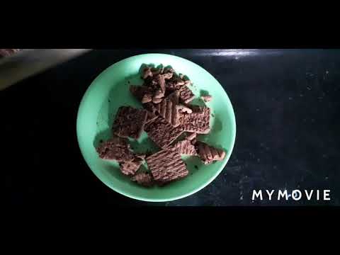 How to make the chocolate peda##😘😘😋 with only ana only three ingredients