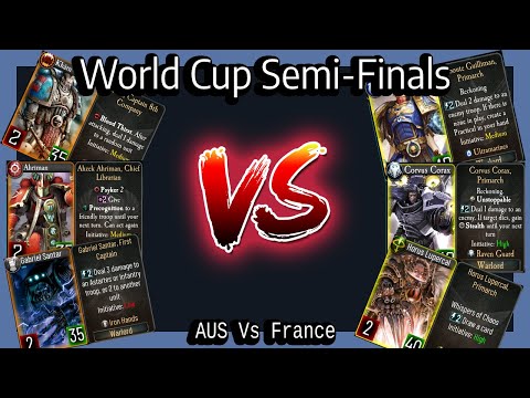 World Cup Semi-Finals Aus Vs France || The Horus Heresy: Legions
