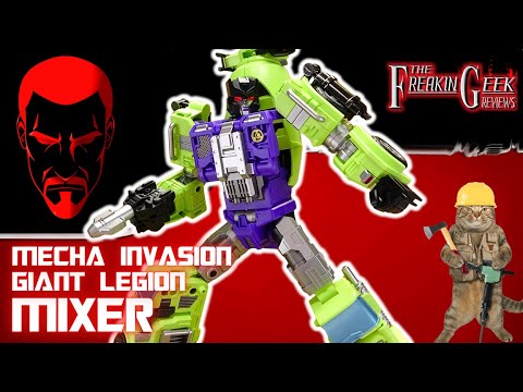 BOOP-BOOP! | Mecha Invasion Giant Legion MIXER (Mixmaster): EmGo's Transformers Reviews N' Stuff