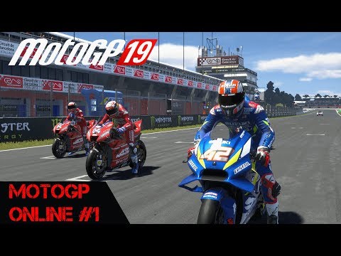 Playing Motogp 19 Online Part 1