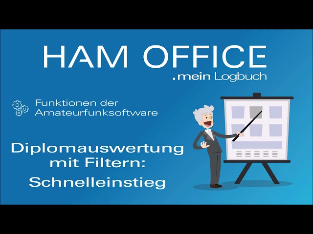 Youtube-Startbild zu HAM OFFICE Funktionen: Diplomauswertung mit Filtern - Schnelleinstieg