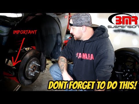 BMR Trailing Arm Install For 2010-2015 Chevrolet Camaro