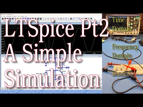 LTSpice (Pt 2): More Simulations in the Time & Frequency Domains (085b)