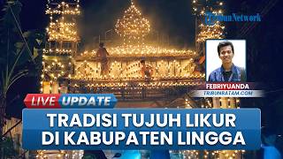 Semarak 7 Likur di Kabupaten Lingga, Megahnya Gerbang Lampu Colok di Kampung Baru Singkep