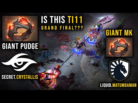 Secret.Crystallis Giant Pudge Vs Liquid.Matumbaman Giant Monkey King |  Pudge Official