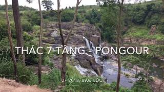 preview picture of video 'Thác 7 tầng, Pongour, Bảo Lộc'