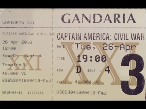 Cara membeli tiket bioskop