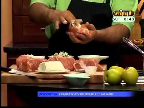 Making Ricotta-Stuffed Porkchops with Chef Steve part 3