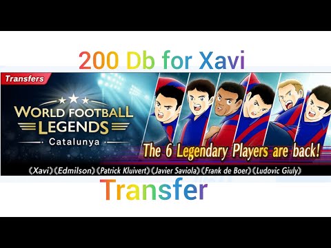 Captain Tsubasa Dream Team 200 db for Xavi