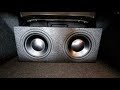 TESTING MY CAR SUBWOOFERS