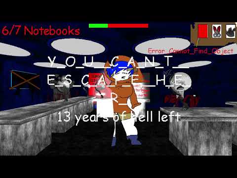 Garfillian Is Back To Kill Me | FABF's Basics 2: The Hidden Code - Baldi's Basics V1.4.1 Mod