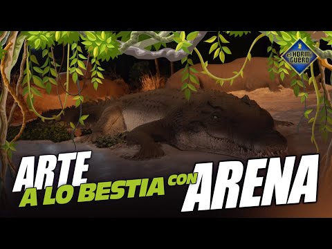¡Arte a lo bestia! Andoni Bastarrika crea animales hiperrealistas con arena - El Hormiguero