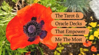 How I Use Tarot As A Tool For Self-Empowerment & The Decks That Empower Me The Most ☀️