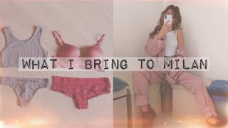 【What I bring to Milan ✈︎】ミラノに持って行くもの紹介!!