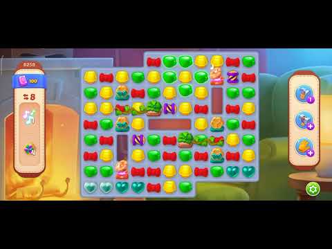 Homescapes level 8258 Normal level