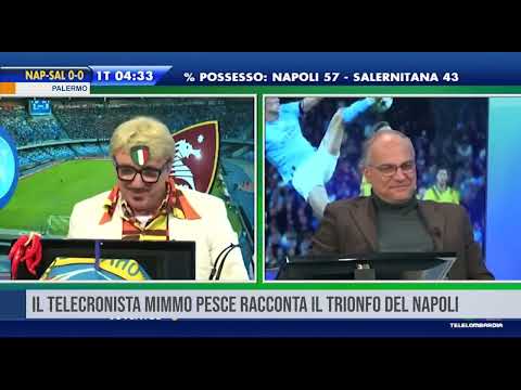 Il telecronista Mimmo Pesce racconta nel suo libro il trionfo del Napoli
