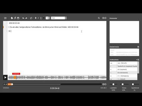 f4transkript Schnelleinstieg