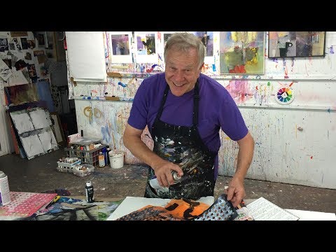 BobBlast 221   "Best of BobBlast - How I make Collage Elements for my Paintings."