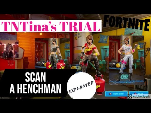 Fortnite - TNTina's Trial - How to Scan a Henchman Challenge, Explained