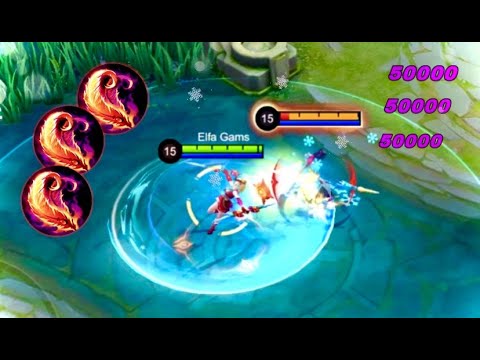 Moonton please nerf karina damage, 3x blood wings build so overpowered 😱