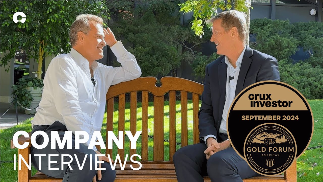 <span>18/9/2024</span><br>Crux Investor interview at the Denver Gold Forum Americas