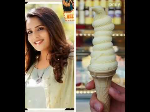 Sunthari serial actor Anu/Shree gopika vs Ice cream