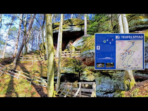 Eine schöne Wanderung auf dem Teufelspfad bei Niedersimten