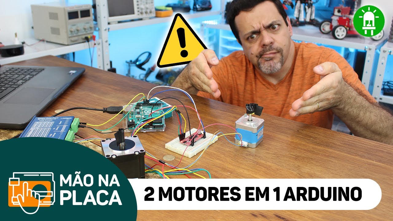 #DESBUGANDO - Controlando Motores independentes com Arduino - #MÃONAPLACA