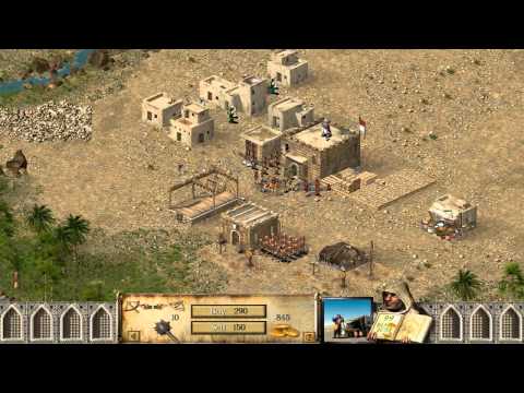 Let's play Stronghold Crusader HD | 1 mission in 35 seconds
