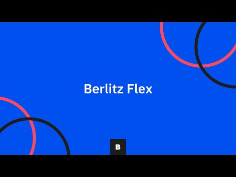 Berlitz Flex: Apprenez une langue en ligne de manière flexible