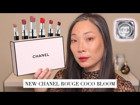 CHANEL - NEW Rouge Coco Bloom Lipsticks!
