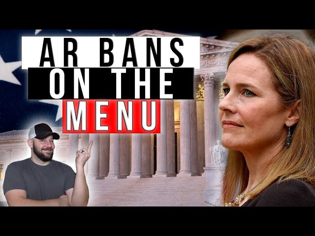 Amy Coney Barrett jumps into the AR and Mag Ban lawsuits… “ban everything brigade” against the ropes