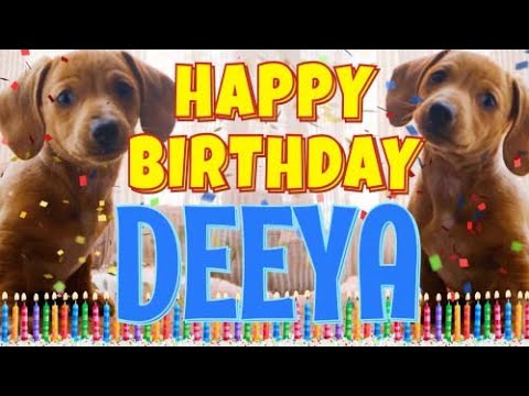 Happy Birthday Deeya! ( Funny Talking Dogs ) What Is Free On My Birthday
