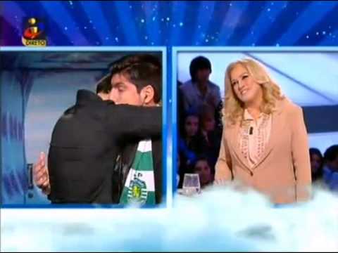 Inveja de Wilson em relação ao tempo de antena dos concorrentes Nuno e Vanessa