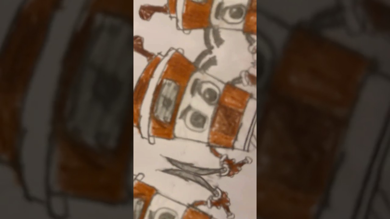 Brain Rot in Art Form ❤️ #BrainRotArt #MentalOverload #ModernLife #ArtShorts